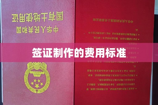 名山签证制作的费用标准